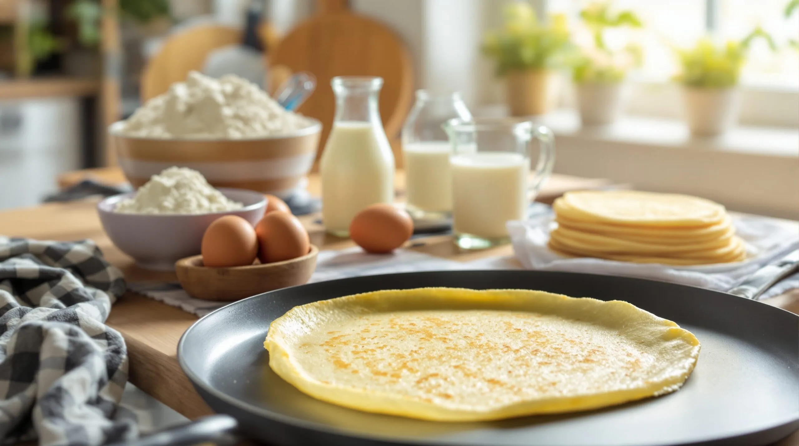 Receta crepes: el método para lograr una masa ligera y perfecta