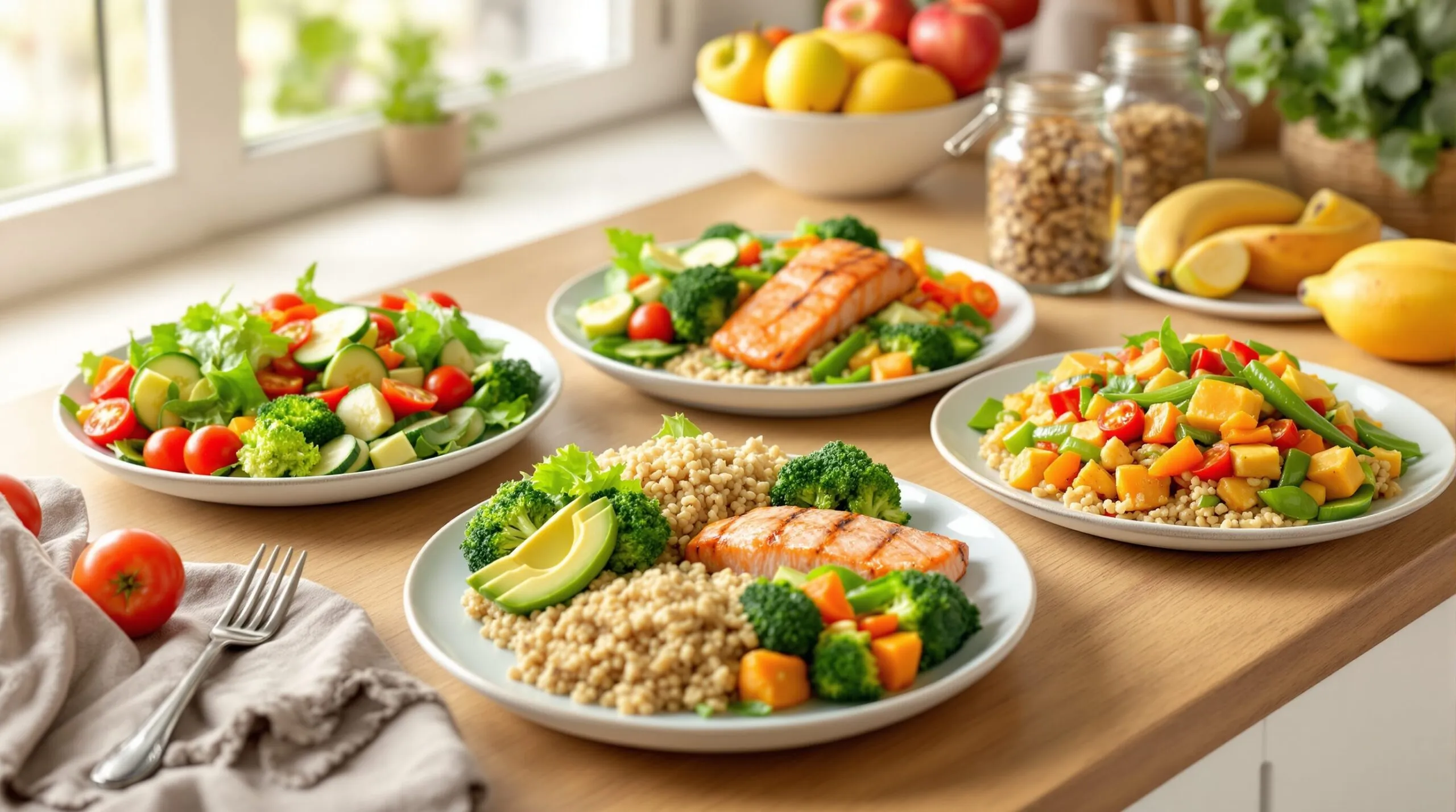 Comidas sanas: 10 menús fáciles para una alimentación equilibrada