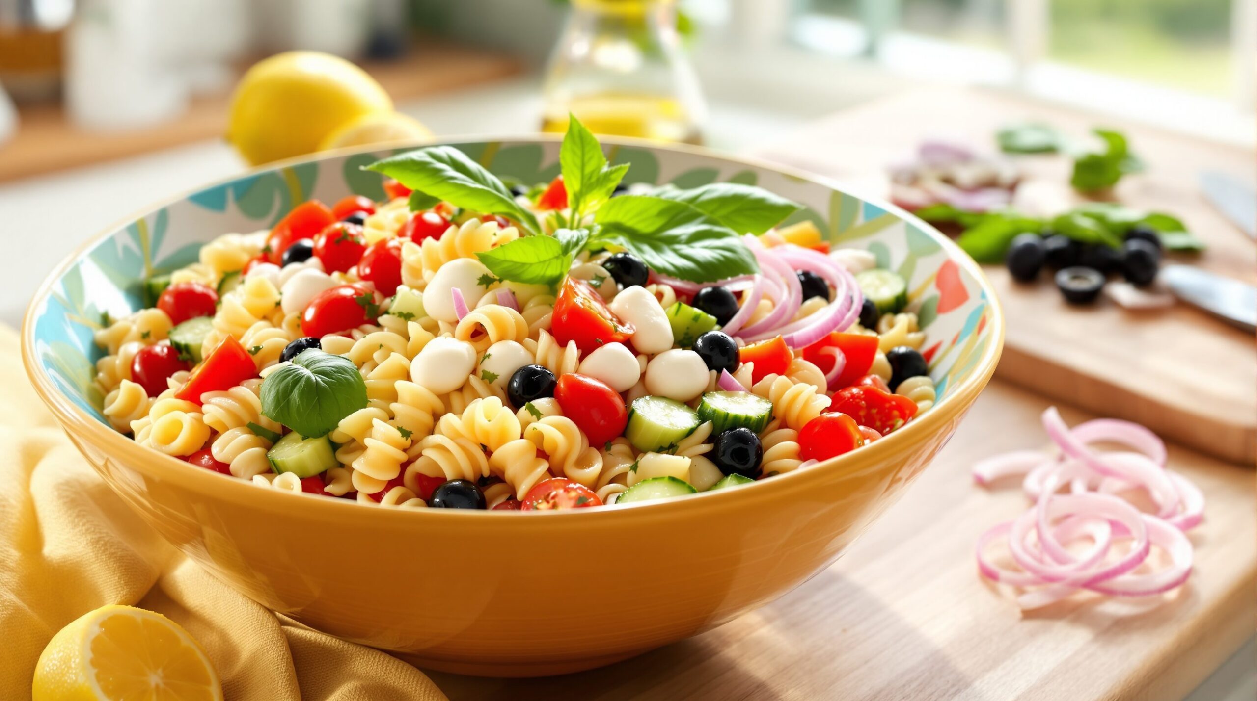 Receta ensalada de pasta: los 8 ingredientes para el plato más fresco