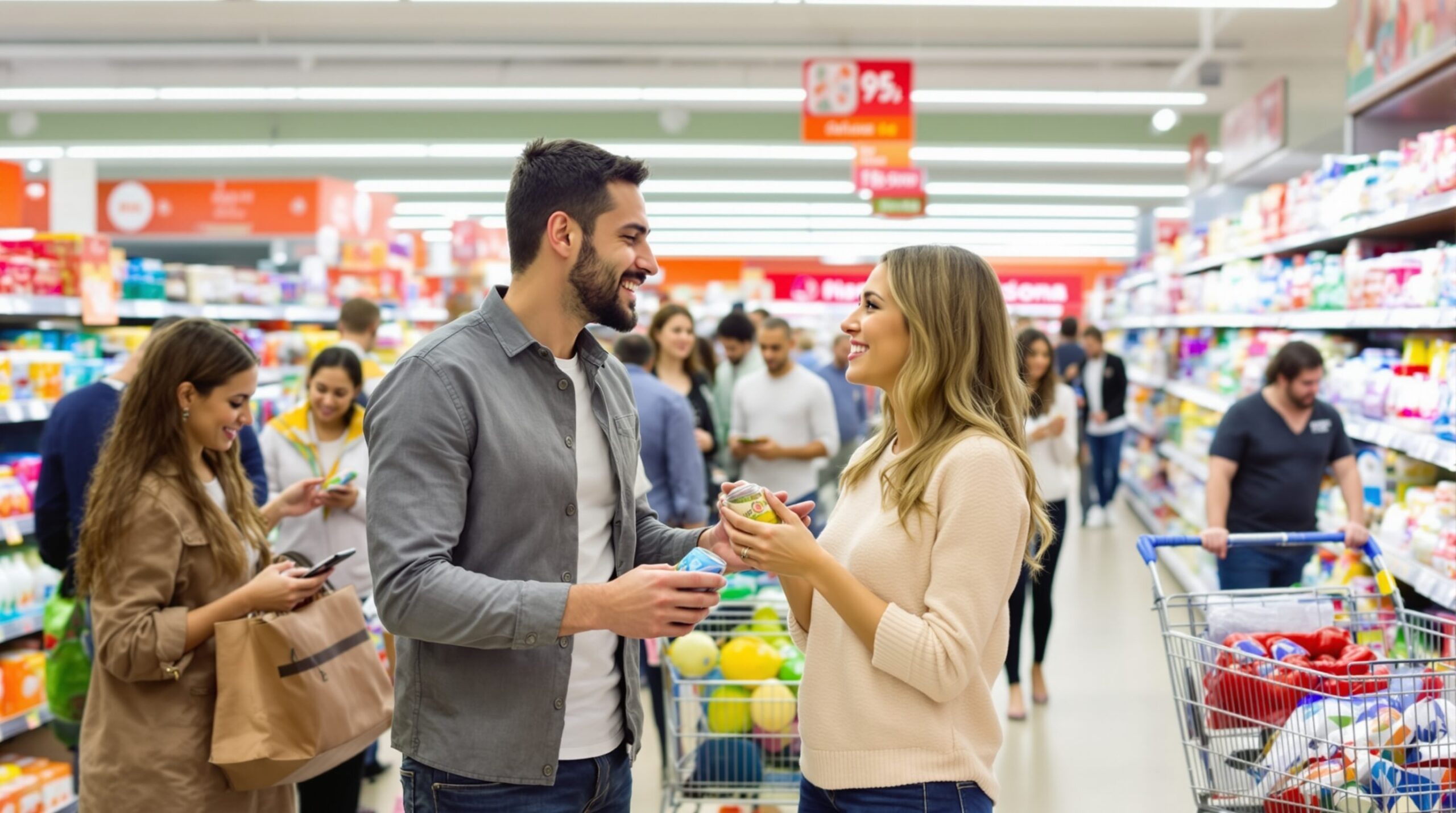 Ligar en Mercadona: la tendencia de las señales secretas y sus horarios